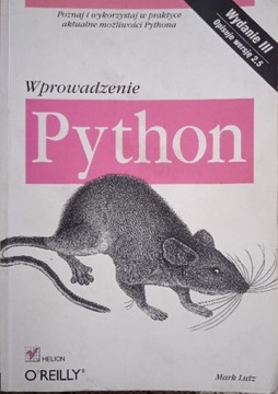 Wprowadzenie Python. Lutz