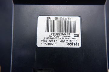 DISPLEJ CITROEN C6 (2005-2012) 96459618ZD