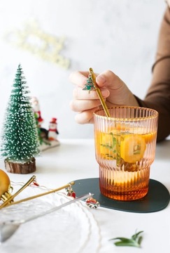 Рождественские ложки, вилки, набор рождественской посуды из нержавеющей стали, Лось, Рождество