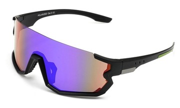 OKULARY PRZECIWSŁONECZNE POLARYZACYJNE NA ROWER SPORTOWE DUŻE POLARZONE