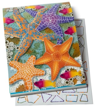 Креативные наклейки Мозаика для оклейки Океанские животные MelissaandDoug
