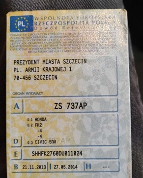Honda Civic IX Hatchback 5d 1.8 i-VTEC 142KM 2013 Honda Civic 2013r, SALON POLSKA. 1.8 Benzyna. Lekko uszkodzony lewy bok. J, zdjęcie 23