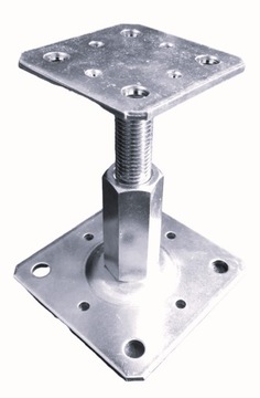 PODSTAWA SŁUPA REGULOWANA W PIONIE PSRT 110x80