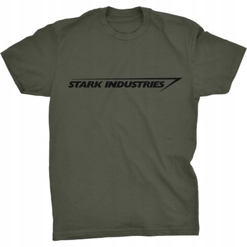 Stark Industries Koszulka Iron Man Geniusz Hulk Tony Stark Marvel Comics