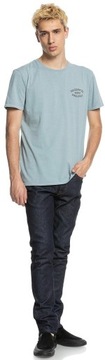 T-shirt Quiksilver Wild Card - BKF0/Citadel Blue