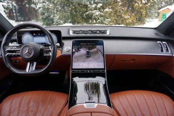 Mercedes Klasa S W223/V223 Sedan 2.9 400d 330KM 2021 Mercedes-Benz Klasa S SalonPL, AMGLine, 4Matic, Tylna os skretna, ACC, Kam, zdjęcie 12