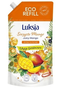 Luksja Creamy Soft Kremowe mydło w płynie Mango, zapas 900ml