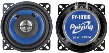 Peiying PY-1010C głośniki samochodowe 10cm / 100mm 2 drożne