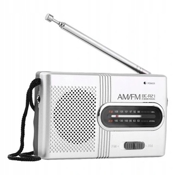 RADIO PRZENOŚNE MINI MAŁE FM AM NA BATERIE AA