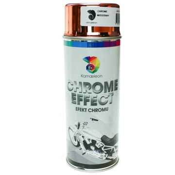 KAMELEON SPRAY PAINT СПИРАЛЬНАЯ КРАСКА С ХРОМОВЫМ ЭФФЕКТОМ МЕДЬ 400МЛ
