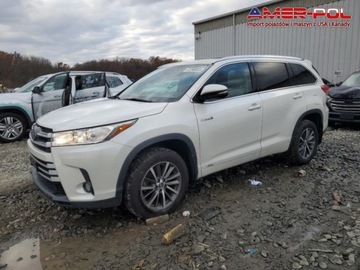 Toyota Highlander II 2018 Toyota Highlander 2018 Toyota Highlander Hybrid XLE V6 AWD od ubezpieczalni