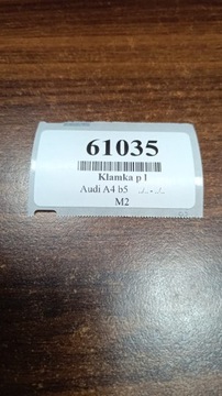 AUDI A4 B5 KLIKA LEVÝ PŘEDNÍ 4A0837205