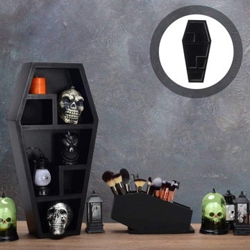 Плавающая деревянная настенная полка на Хэллоуин P