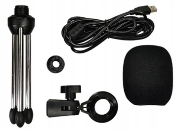 КОНДЕНСАТОРНЫЙ МИКРОФОН USB-ГЕЙМЕРНЫЙ ШТАТИВ SAIBU MU-1