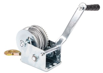 ЛЕБЕДКА, РУЧНАЯ РУКОЯТКА, ТРОСОВАЯ ЛЕБЕДКА, 550 кг