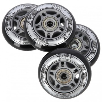 ROLKI ZESTAW KÓŁKA 70MM 82A ŁOŻYSKA ABEC-9 NILS