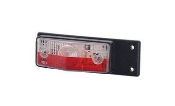 Lampa obrysowa biało-czerwona wisząca LOW 253