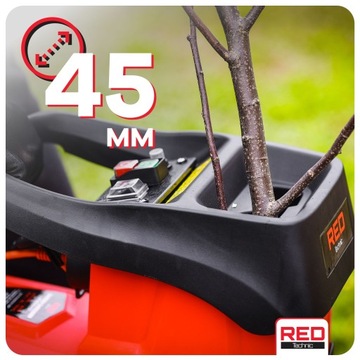 ROZDRABNIACZ DO GAŁĘZI ELEKTRYCZNY FREZOWY RĘBAK 2800W 45MM WOREK 40L