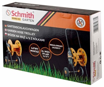 SCHMITH CARRY, КАТУШКА, САДОВЫЙ ШЛАНГ, 45 м