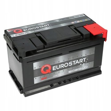 Akumulator EUROSTART 80Ah 720A