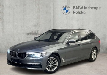 BMW Seria 5 G30-G31 Touring 520d 190KM 2019 BMW Seria 5 Nawigacja Professional Fotele z pamiecia Dostep komfortowy
