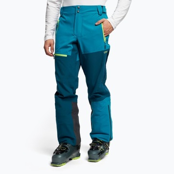 Spodnie skiturowe męskie CMP zielone 54