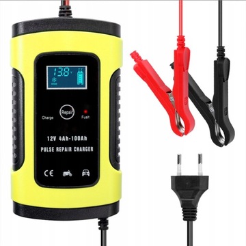 12V 6A/12V 5A W pełni automatyczna ładowarka samochodowa