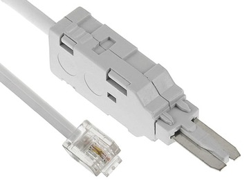 LSA/KRONE 2P-RJ10/6P2C измерительный кабель 1,5 м