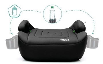 Сиденье Isofix для автомобиля I-size Deluxe с черной ручкой FilliKid
