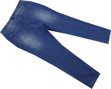 ULLA POPKEN_46_SPODNIE JEANS guma w pasie 472