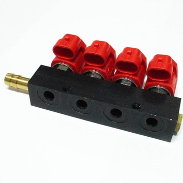 LISTWA WTRYSKOWA VALTEK 4 cyl TYP30 3OHM