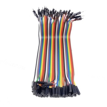Przewody kable Arduino męsko-żeńskie 30cm 40 sztuk