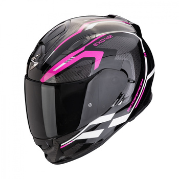 SCORPION KASK EXO-491 KRIPTA BLACK PINK WHITE S