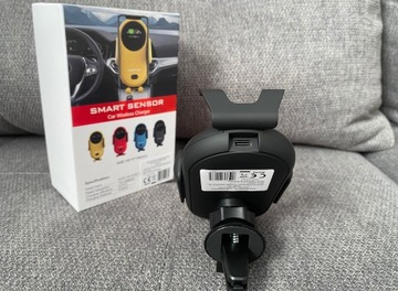 ИНДУКТИВНОЕ ЗАРЯДНОЕ УСТРОЙСТВО ДЛЯ IPHONE SAMSUNG АВТОМОБИЛЬНЫЙ ДЕРЖАТЕЛЬ С ЗАРЯДНЫМ УСТРОЙСТВОМ 10 ВТ