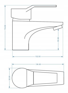 Умывальник ИТАЛЬЯНСКИЙ подвесной 48х44 УГОЛ + смеситель