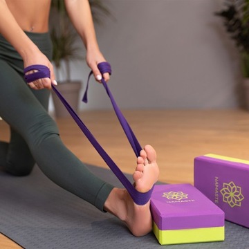 ЙОГА РЕМЕНЬ УПРАЖНЕНИЯ ЙОГА РЕМЕНЬ ПРОЧНЫЙ ПОЯС