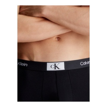 CALVIN KLEIN BOKSERKI MĘSKIE MAJTKI TRUNK 3PK CZARNE/FUKSJA r.XL