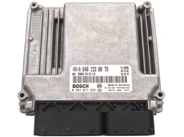 ECU MERCEDES S W220 3.2 CDI A6481530879 0281011252