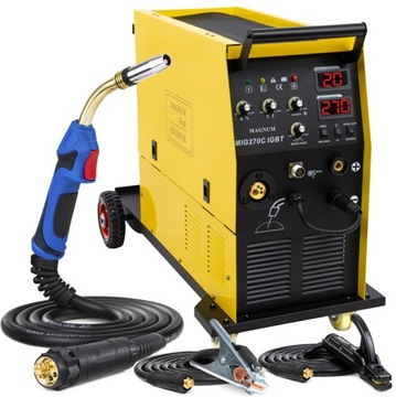 SPAWARKA INWERTOROWA INWERTER MAGNUM MIG 270C IGBT MMA TIG 400V ALUMINIUM