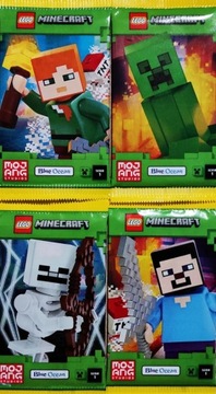 КАРТЫ LEGO MINECRAFT TCC СЕРИЯ 1 — КОРОБКА, 25 пакетиков