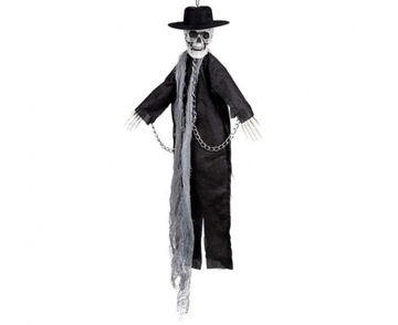 Dekoracja wisząca SZKIELET KSIĘDZA HALLOWEEN 50cm