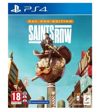 SAINTS ROW EDYCJA PREMIEROWA NOWA W FOLII PS4 PL