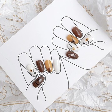 2x ручка для граффити для дизайна ногтей, кисть для подводки для точечной живописи