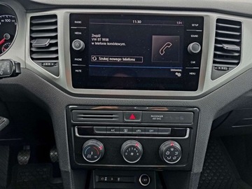 Volkswagen Golf Sportsvan Sportsvan Facelifting 1.0 TSI 110KM 2018 Volkswagen Golf Sportsvan 1.0TSI 110KM Trendline Bezwypadkowy Serwisowany, zdjęcie 14