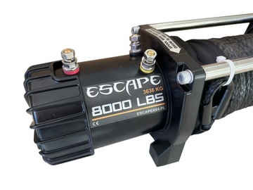Лебедка Escape 8000ES 3636 кг 4х4 с синтетическим тросом Off-Road 4x4