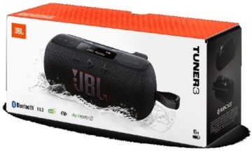 JBL TUNER 3 CZARNY /GŁOŚNIK PRZENOŚNY RADIO DAB i FM/ DEALER JBL / ORYGINAŁ