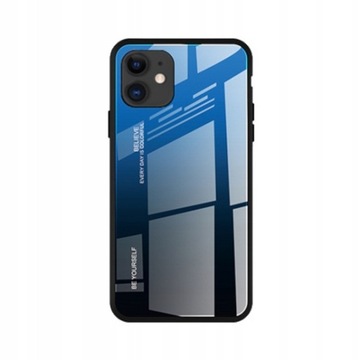 Etui szklane ombre gradientowe do iPhone 11