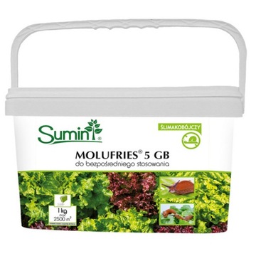 MOLUFRIES 1KG skuteczny środek na ślimaki 5GB