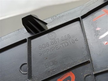 OSŁONA ZAŚLEPKA KLAPY PRAWA VW GOLF VII 5G6867658