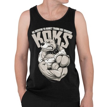 TANK TOP SIŁOWNIA KOKS